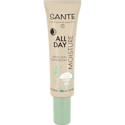 Sante. БИО-Крем тональный увлажняющий All Day №01, 30мл (4025089081937)