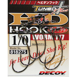 Decoy. Гачок Worm117 HD Hook Offset №2(5 шт-уп) (1858.07.95)