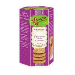 Корисна Кондитерська. Печенье гречнево-овсяное 300г (9865060023663)
