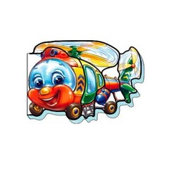 Ранок. Забавні машинки: Вертоліт(132686)