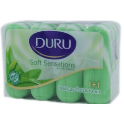 Duru. Мило Eco 1+1 Зелений чай 4*90г(8690506025076)