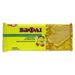 Бісквіт- Шоколад. Вафли Лимончик на фруктозе 130г(4820002303727)
