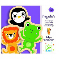 DJECO Магнитная игра Забавные животные 24 дет. (DJ03118)