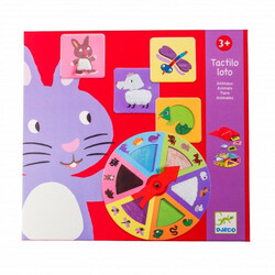 DJECO Гра тактильне лото "Тварини"(DJ08129)