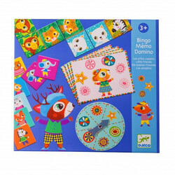 DJECO Гра "Маленькі друзі" 3 в 1(DJ08131)