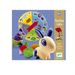 DJECO Игра тактильное лото "Ферма" (DJ08135)