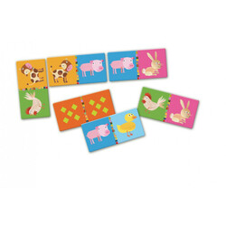 DJECO Гра дитяче доміно "Ферма"(DJ08158)