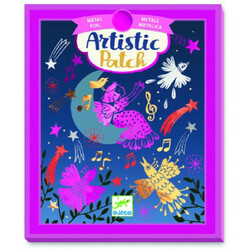 DJECO. Художні патчи металізовані "Мелодії"(3070900094604)