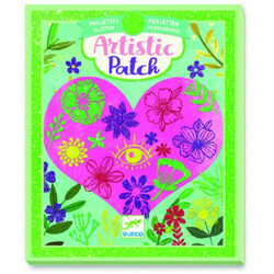 DJECO. Художні патчи з блискітками "Пелюстки"(3070900094659)