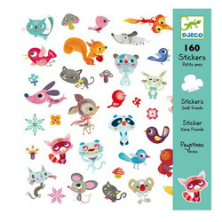 DJECO Набор наклеек 160 шт. Маленькие друзья (DJ08842)