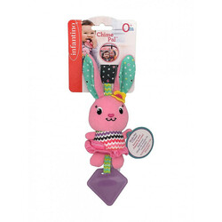 INFANTINO. Іграшка м'яка навісна з прорезывателем  "Зайчик" для немовлят(005059I)