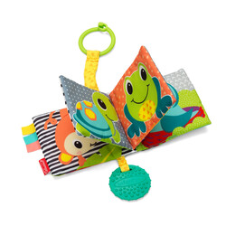 Infantino. Навісна книга з прорезывателем "Тварини"(3021105053620)