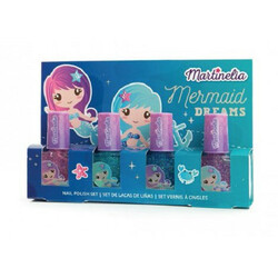 MARTINELIA. Русалочка набір лаків для нігтів 4 шт(8436576504291)