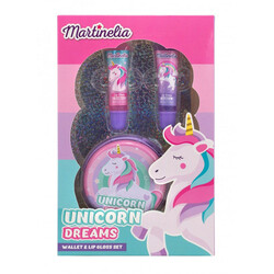 MARTINELIA. UNICORN DREAMS Набор блиск для губ 2 шт. з гаманцем(30519)