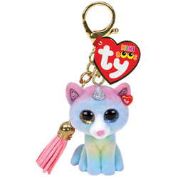 TY Mini Boos clip Брелок котёнок тай ty mini boos clip heather (25059)