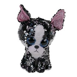 TY. Мягкая игрушка FLIPPABLES Терьер "PORTIA" 15 см (36342)