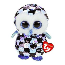 TY. Мягкая игрушка flippables голубая сова 15см(ассортимент видов животных)(8421363483)