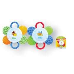 Lindo. Брязкальце - прорезыватель "Квіточка". (Pk 031)