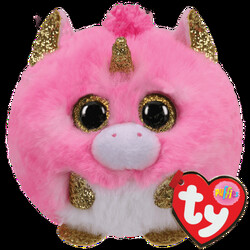 TY. Мягкая игрушка puffies единорог розовый (42508)