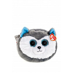 TY Gear Мягкая игрушка  Хаски "Slush" сумочка (95107)