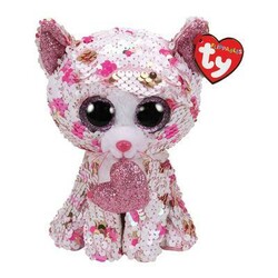 TY. Мягкая игрушка TY FLIPPABLES Котенок "CUPID" 15 см ( 36340)