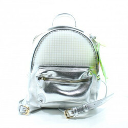 Рюкзак Upixel Poker Face сріблястий