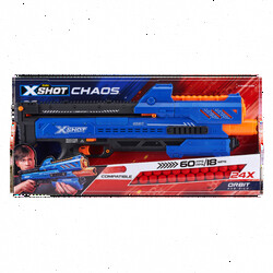Zuru. X-Shot Скорострельный бластер EXCEL CHAOS Orbit (24 шарика) (36281Z)