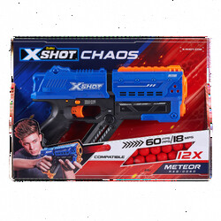 X - Shot Скорострільний бластер EXCEL CHAOS Meteor(12 кульок) (36282Z)