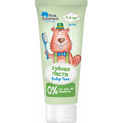 Pink Elephant. Зубна паста 50 мл бобер Тьома(4823015937026)