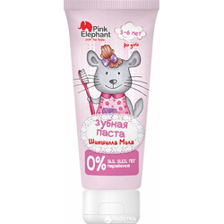 Pink Elephant. Зубна паста 50 мл шиншила Міла(4823015937064)