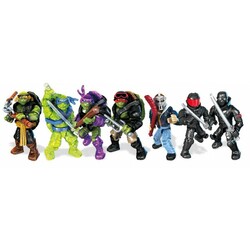 Mega Bloks. Коллекционная фигурка из фильма "Подростки-мутанты Черепашки-ниндзя 2" (в асс.) (DPW12)