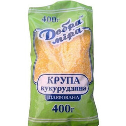 Добра міра. Крупа кукурузная Добра міра 400 г (9865060004723)