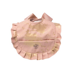 Bjallra. Слюнявчик нагрудник Pink Golden (8069860)