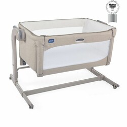 Chicco. Приставная кроватка Chicco Next2Me Magic беж. (8058664108961)