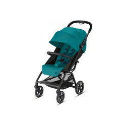 Cybex.Коляска Eezy S+ 2 BLK River Blue turquoise(з бампером) (520001709)