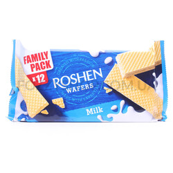 Roshen. Вафлі  Wafers молоко 216 г(781666)