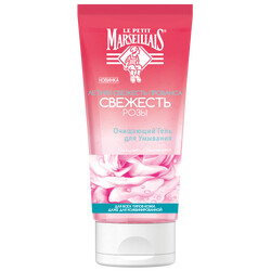  Le Petit Marseillais . Гель для умывания Свежесть розы Мицеллярный очищающий(9213100)
