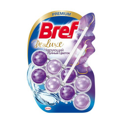 Bref. Твердый туалетный блок De Luxe Чарующий лунный цветок 2х50 г (417173)