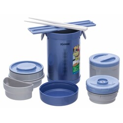 ZOJIRUSHI. Набір для ланчу SL-NC09AA ц: синій (1678.03.59)