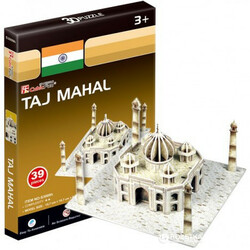 CubicFun. Трехмерная головоломка-конструктор 3D пазл "ТАДЖ МАХАЛ" серия мини(6944588230098)