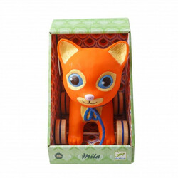 DJECO. Игрушка каталочка котенок "Мила"(3070900062818)