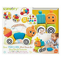 Sensory Набор-конструктор з текстурних блоків 12 деталей(3021105164067)