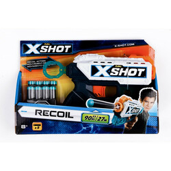 Zuru. X-Shot Скорострельный бластер EXCEL Recoil (8 патронов)(845218020514)