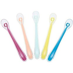 Babymoov. Набор из 5 силиконовых детских ложек (A102407) 