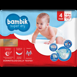 Bambik Jumbo 4 MAXI(7-18 кг) 45 шт(4823071645736)
