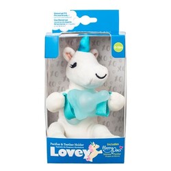 Dr. Brown's. Цельная силиконовая пустышка,в комплекте c игрушкой Единорог, 0-12 мес (AC136-P6)