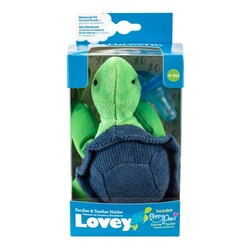 Dr. Brown's. Цельная силиконовая пустышка, в комплекте с игрушкой Черепаха, 0–12 мес (AC157-P6)