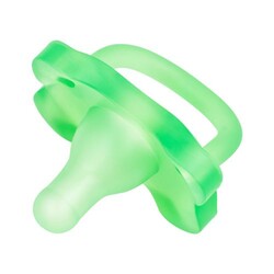 Dr. Brown's. Цілісна силіконова пустушка Preemie для недоношених дітей, колір зелений(PS01650 - MED)