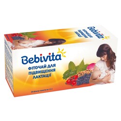 Bebivita. Фіточай  "Для підвищення лактації", 30 р.(4820025490237)