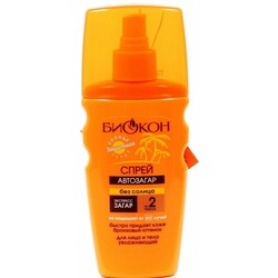 Биокон. Автозагар-спрей для лица и тела Биокон Увлажняющий 160 мл (4820008313096)